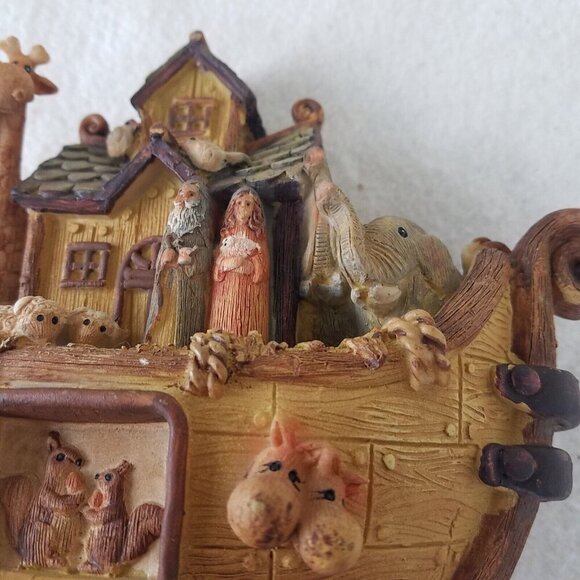Noah's Ark Resin Statue W0094 animals pairs Tii Collections resin figurine bible - Picture 8 of 11